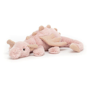 Jellycat Rose Dragon, Plush Toys, OCARE NZ