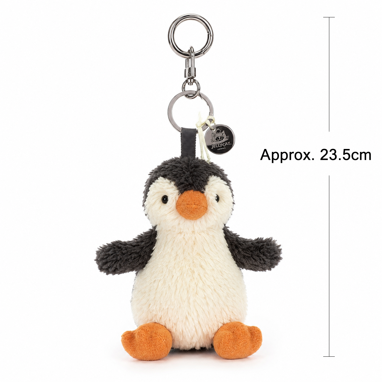 Jellycat Peanut Penguin Clip-On Charm