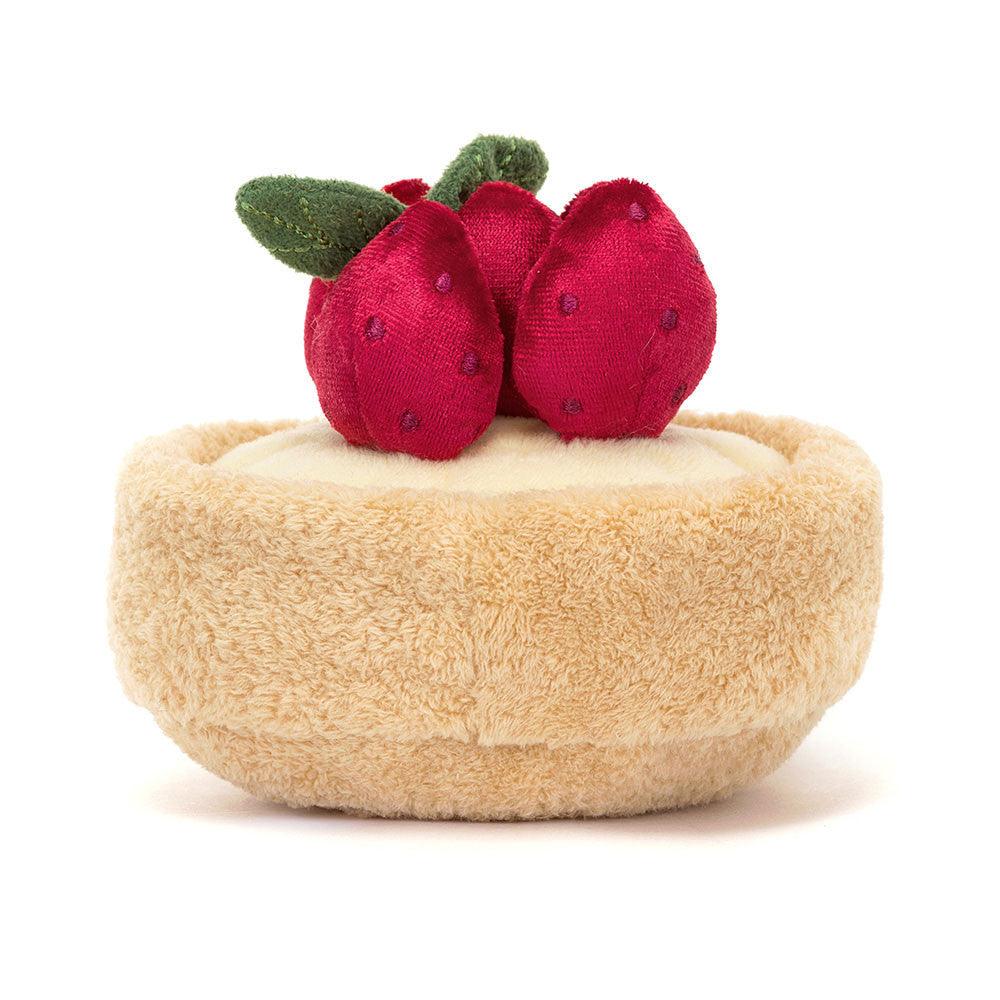 Jellycat Amuseables Fleurette Tarte Aux Fraises, Plush Toys, OCARE NZ