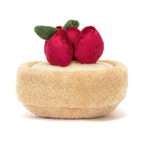 Jellycat Amuseables Fleurette Tarte Aux Fraises, Plush Toys, OCARE NZ