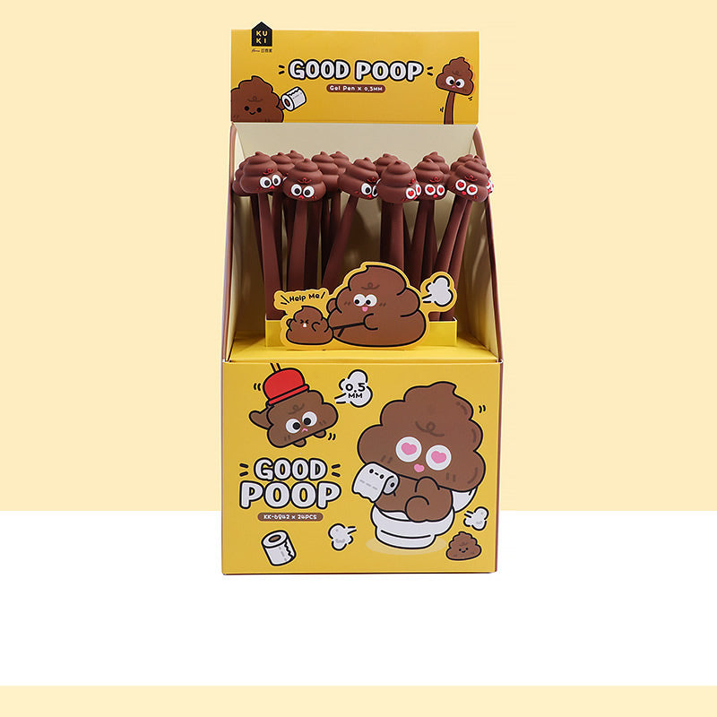 KUKI Cute Character 0.5mm Swaying Gel Pen