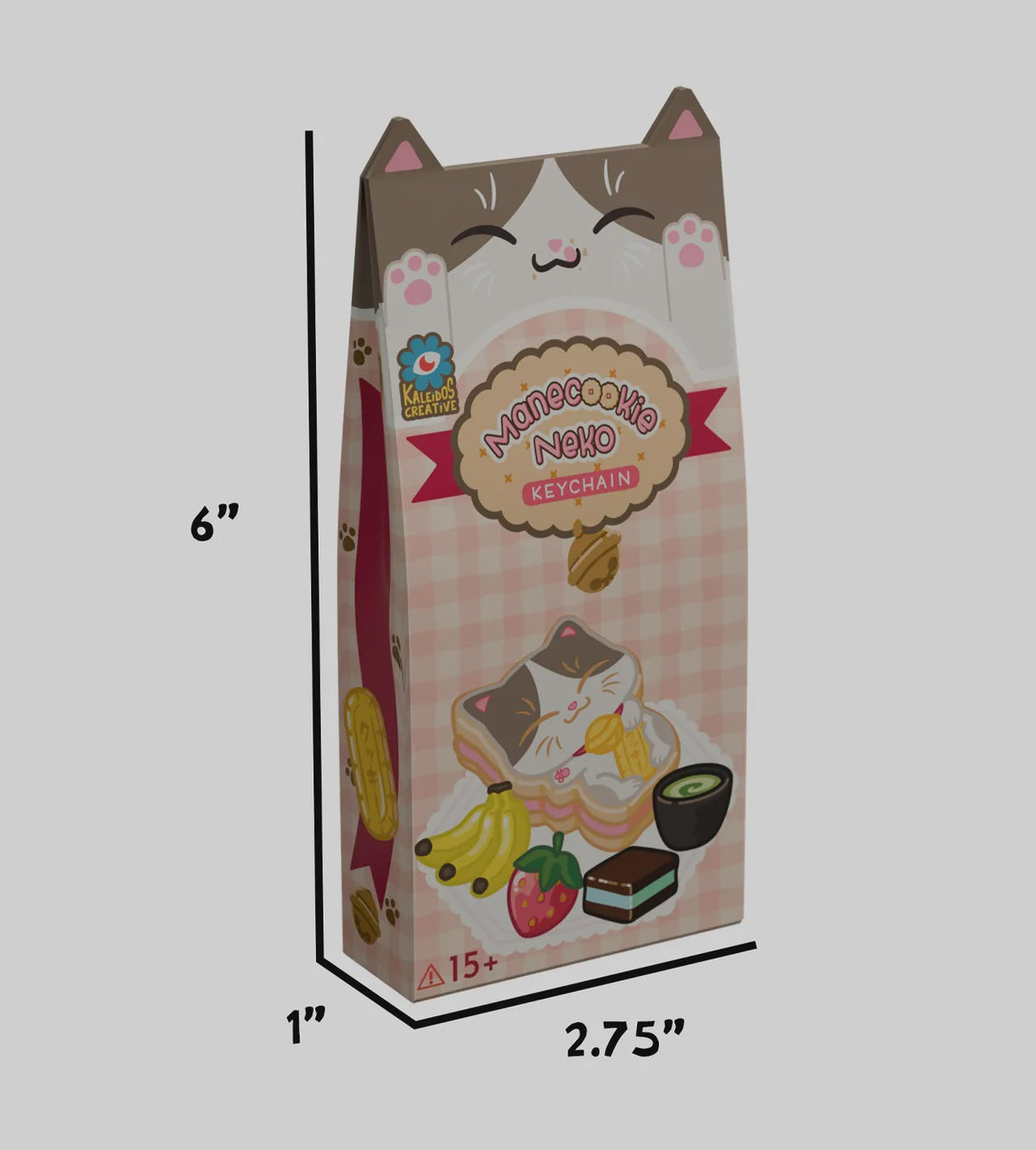 Kaleidos Creative - Manecookie Neko Keychain Series 1 Blind Box