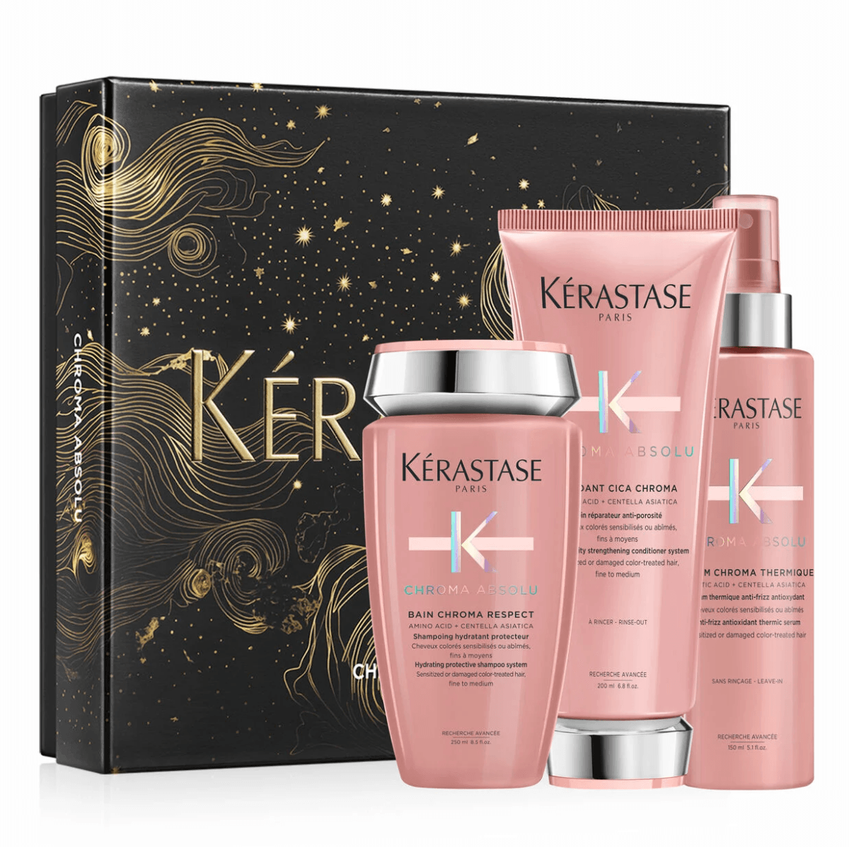 Kerastase Chroma Absolu Fondant Holiday Gift Pack - For Coloured Hair, General, OCARE NZ