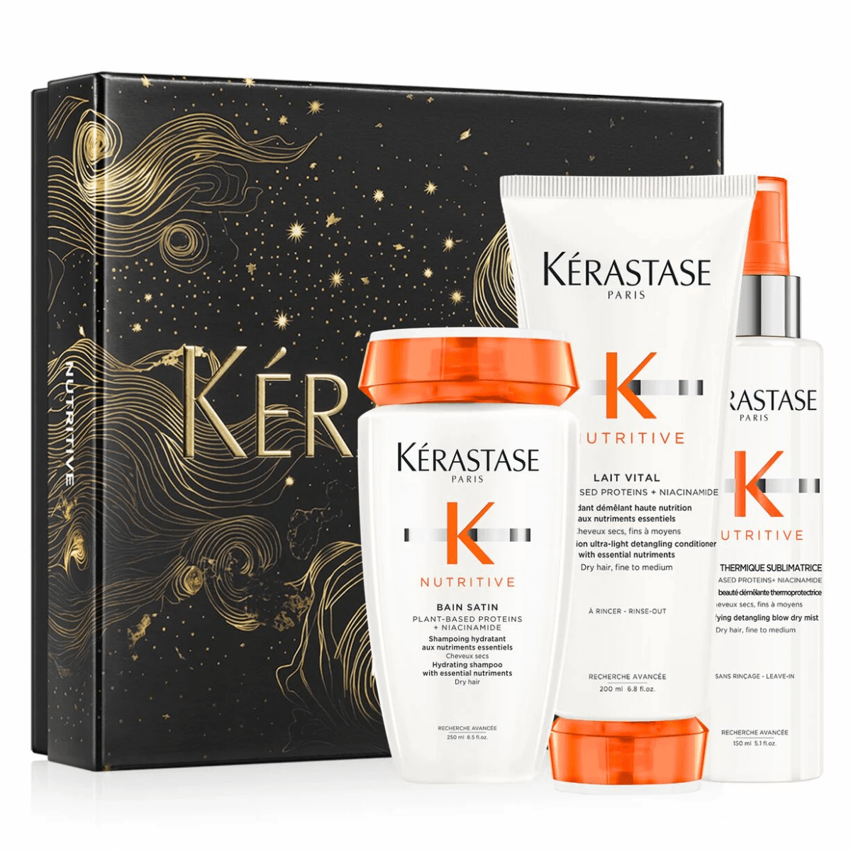 Kerastase Nutritive Fondant Holiday Gift Pack - For Dry Hair, General, OCARE NZ