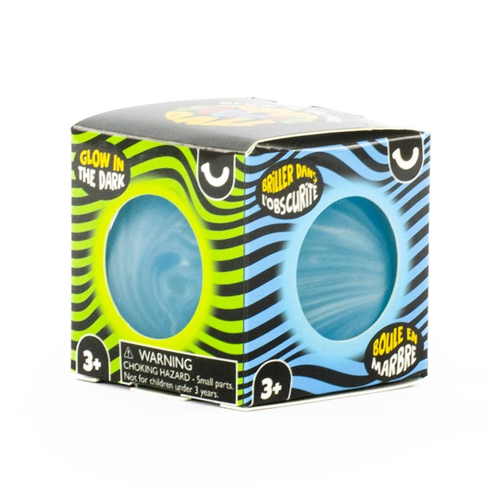 Keycraft Glow in the Dark Super Squidge Ball – Assorted Colours