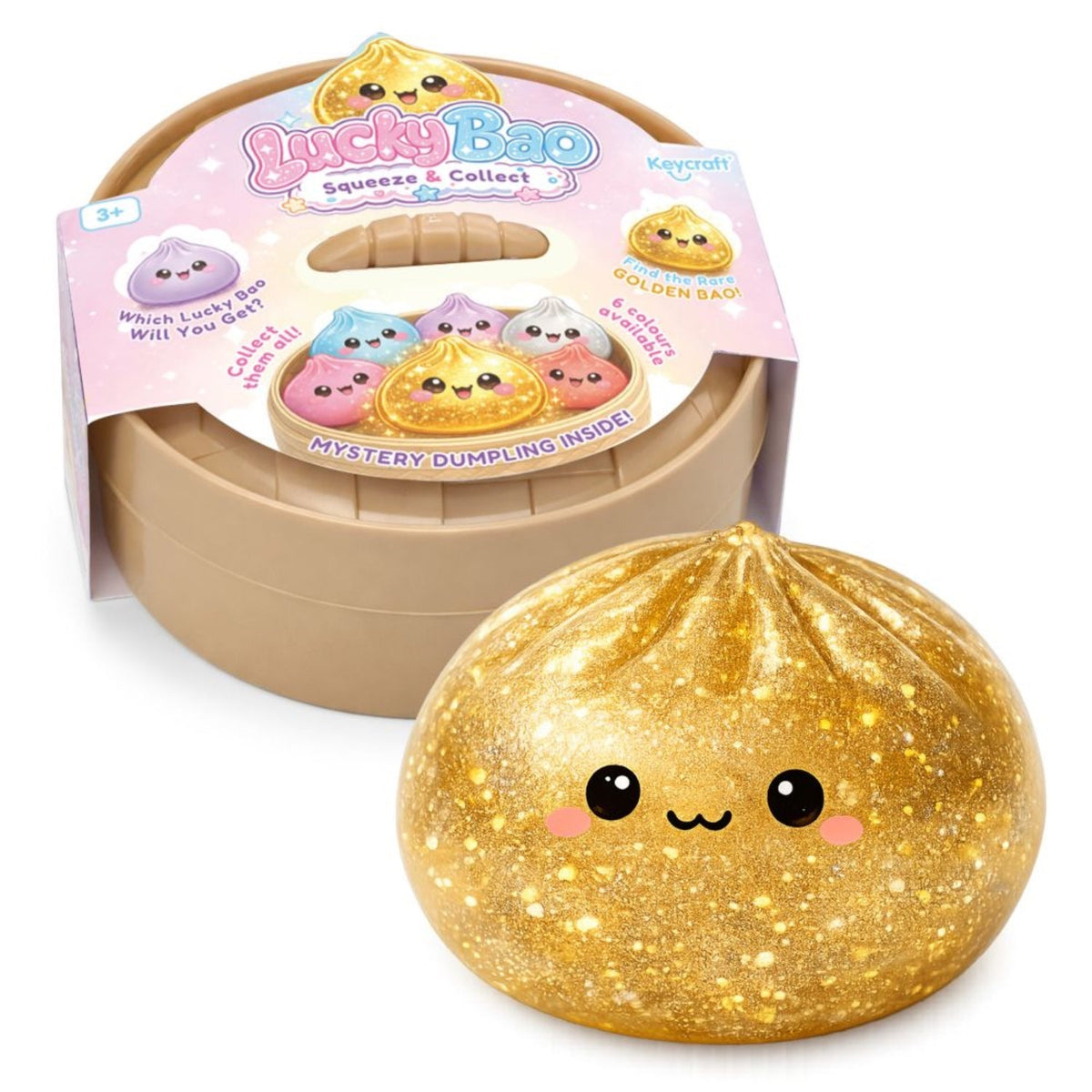 Keycraft Lucky Bao Mystery Squishy Dumpling Blind Box