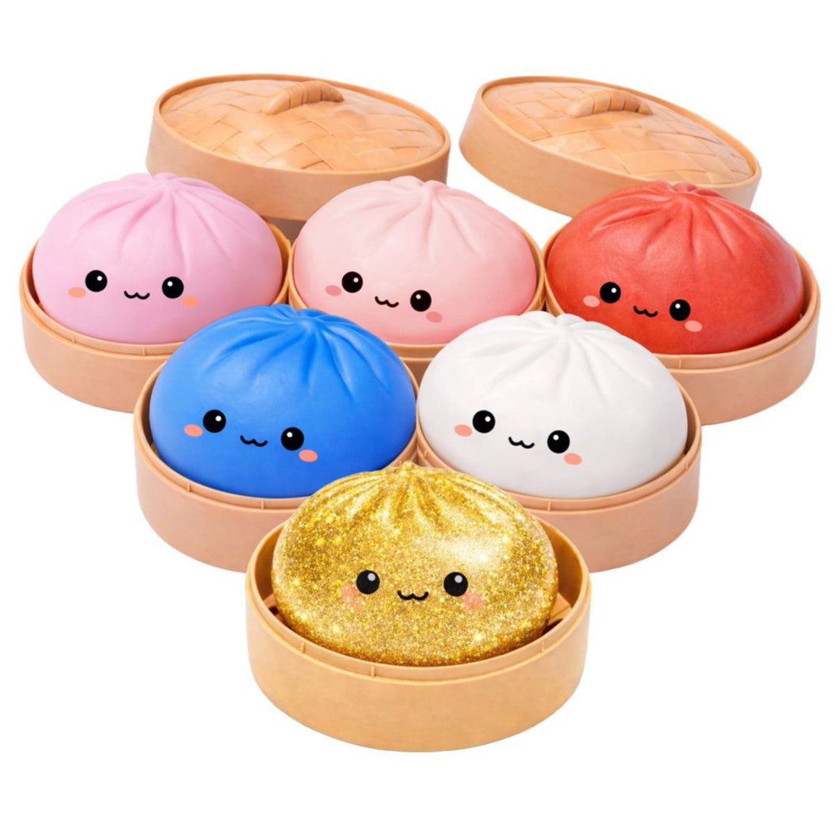 Keycraft Lucky Bao Mystery Squishy Dumpling Blind Box