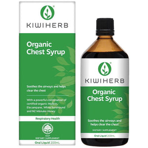 Kiwiherb Organic Chest Syrup, General