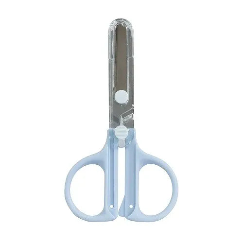 Kutsuwa Slide Edge Safety Scissors with Sliding Cap