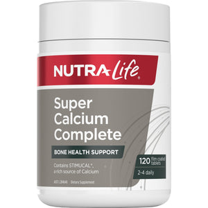Nutra-Life Super Calcium Complete 120 Tablets, Calcium