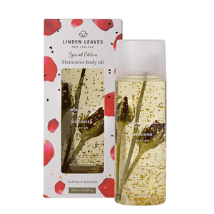 Linden Leaves Gold Edition Body Oil 265ml - Memories, Body Oils