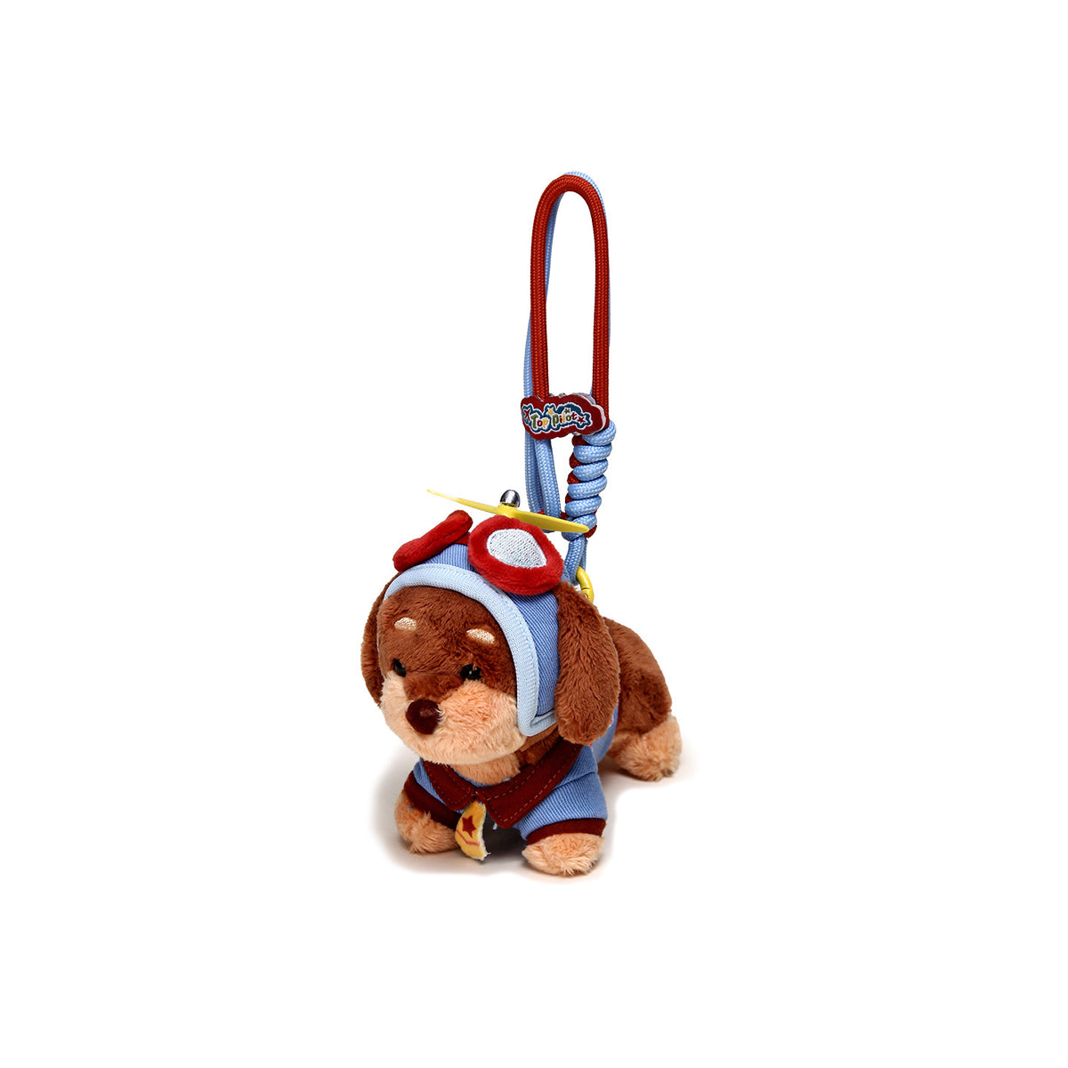 Little Aviator Dachshund Plush Bag Charm - Assorted Colours