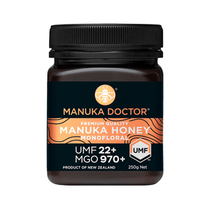 Manuka Doctor UMF 22+ Monofloral Manuka Honey 250g, Manuka Honey