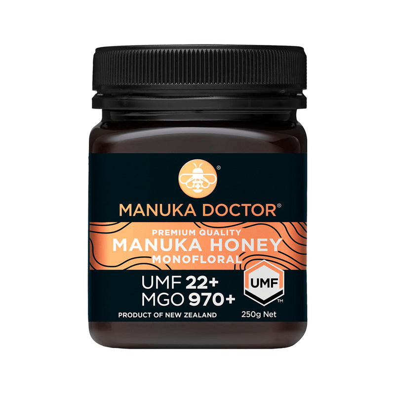 Manuka Doctor UMF 22+ Monofloral Manuka Honey 250g, Manuka Honey