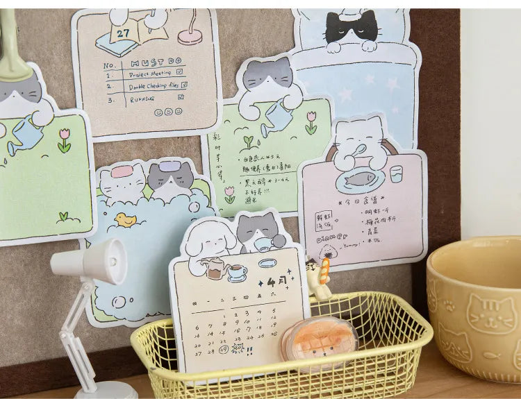 MO•CARD Cat Life Series Sticky Notes