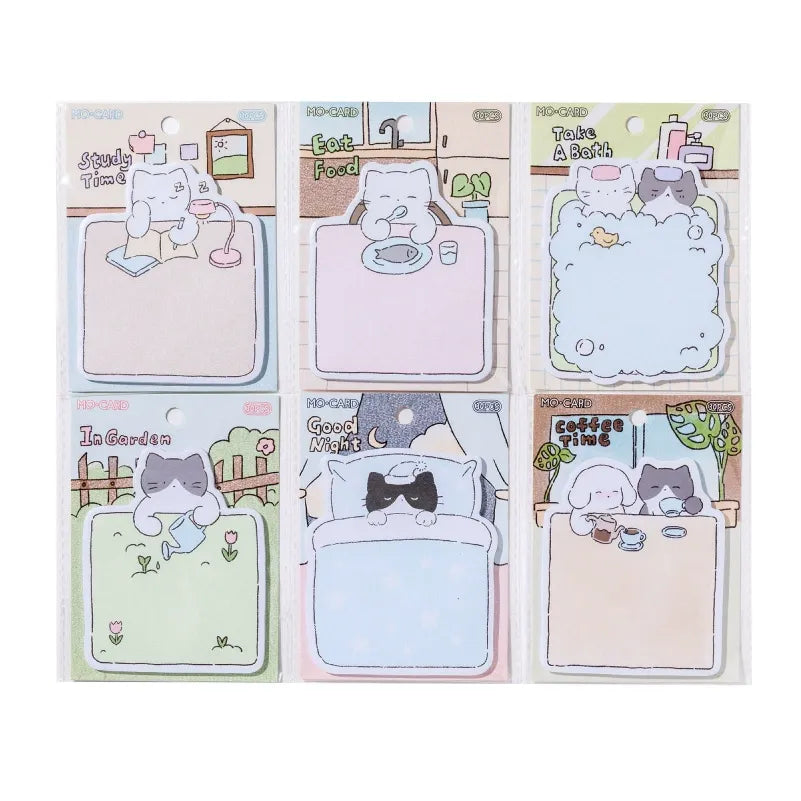 MO•CARD Cat Life Series Sticky Notes