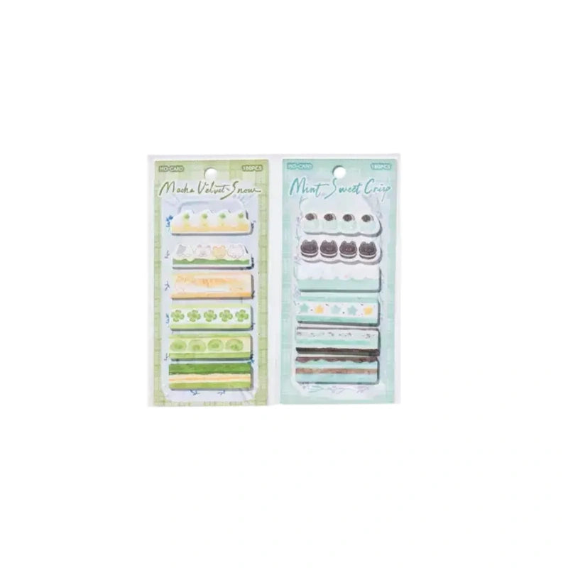 MO•CARD DingDing Bakery Series Shaped Index Sticky Notes