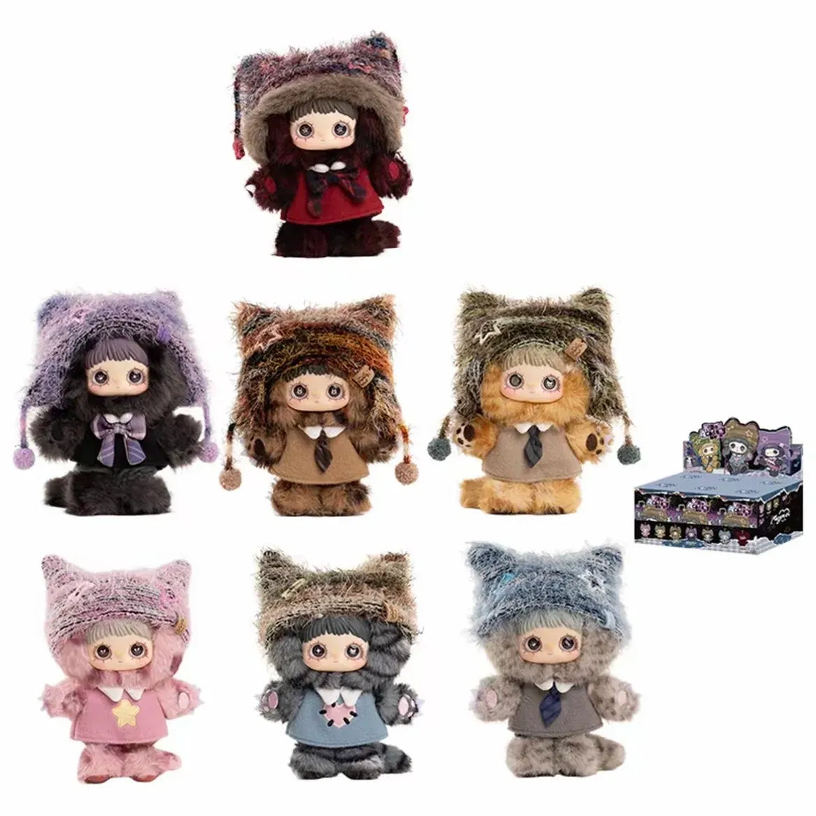 MayMei Kitten Academy Vinyl Plush Toy Blind Boxes