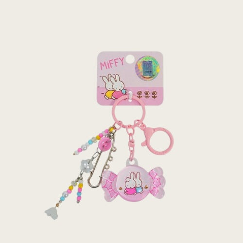 Miffy Candy Series Keychain Bag Charm