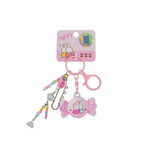 Miffy Candy Series Keychain Bag Charm