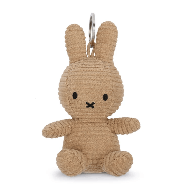 Miffy Keychain ECO Corduroy, Plush Toys, OCARE NZ