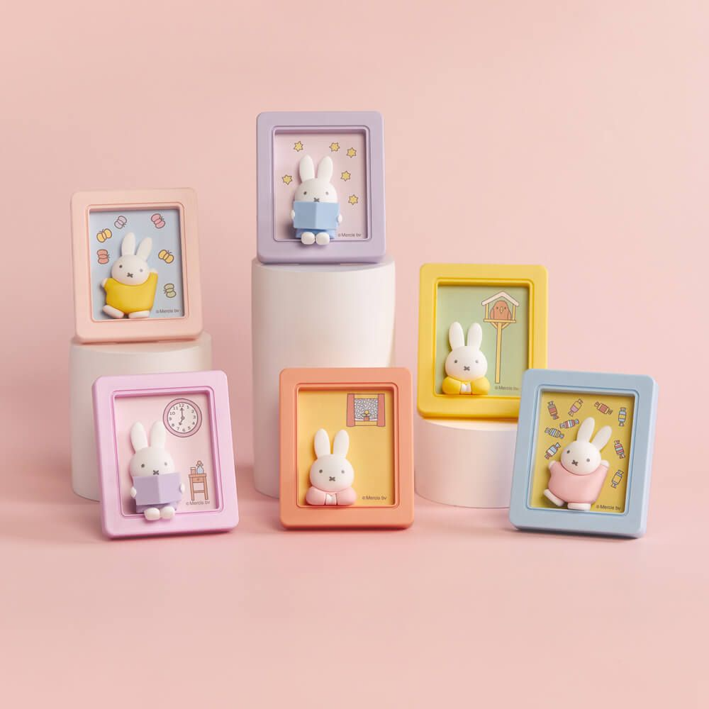 Miffy Photo Frame Fridge Magnet Series Blind Box