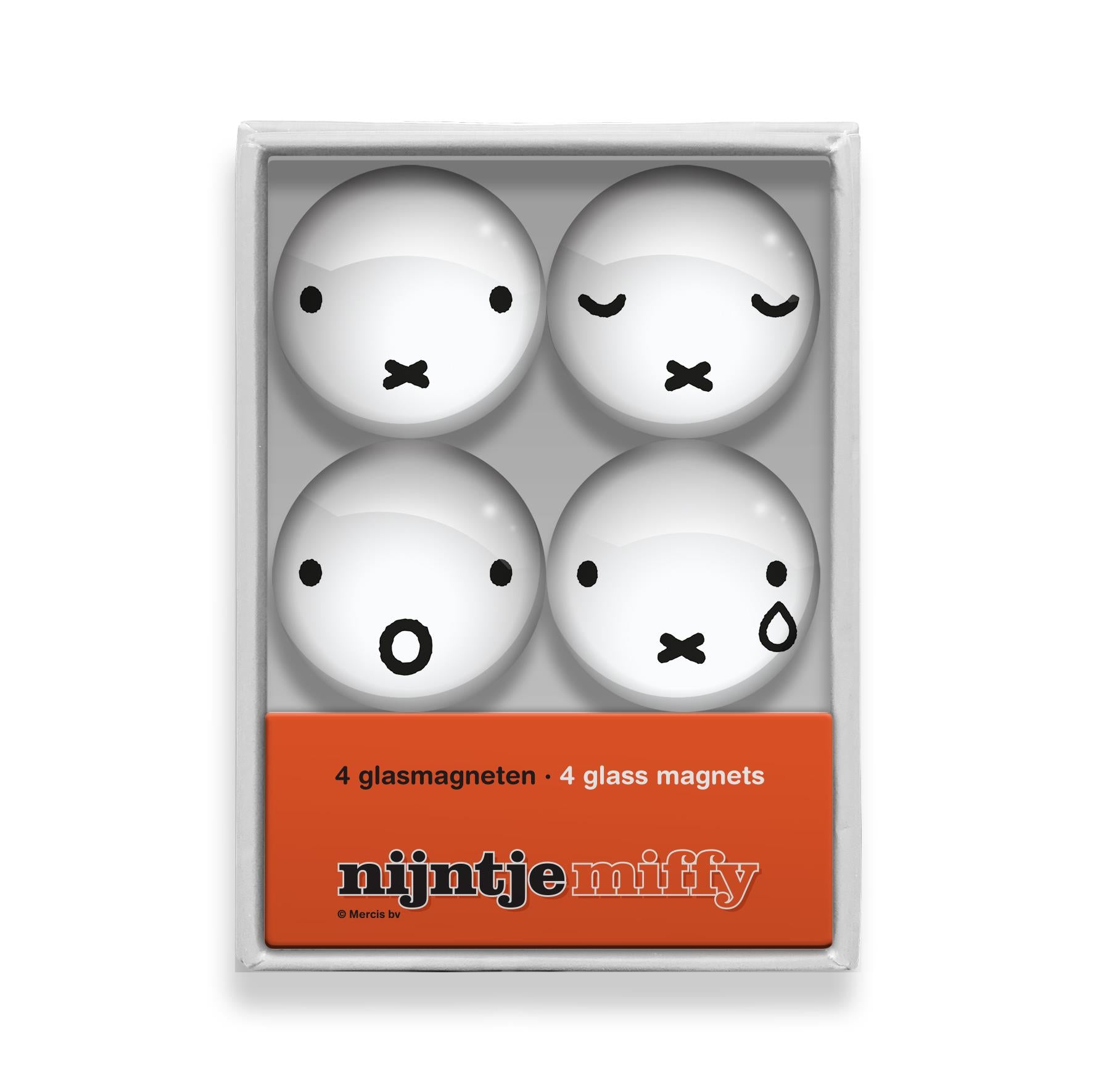Miffy Glass Magnets - Set of 4