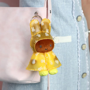 Miffy Raincoat Series Plush Keychain Blind Box