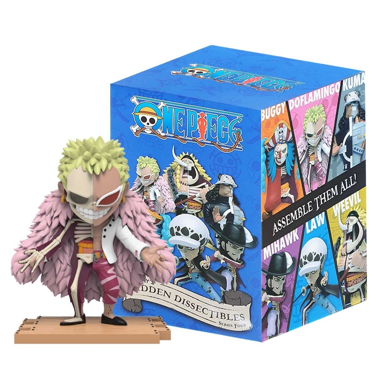 Mighty Jaxx: Freeny's Hidden Dissectibles – One Piece Warlords Edition Blind Box