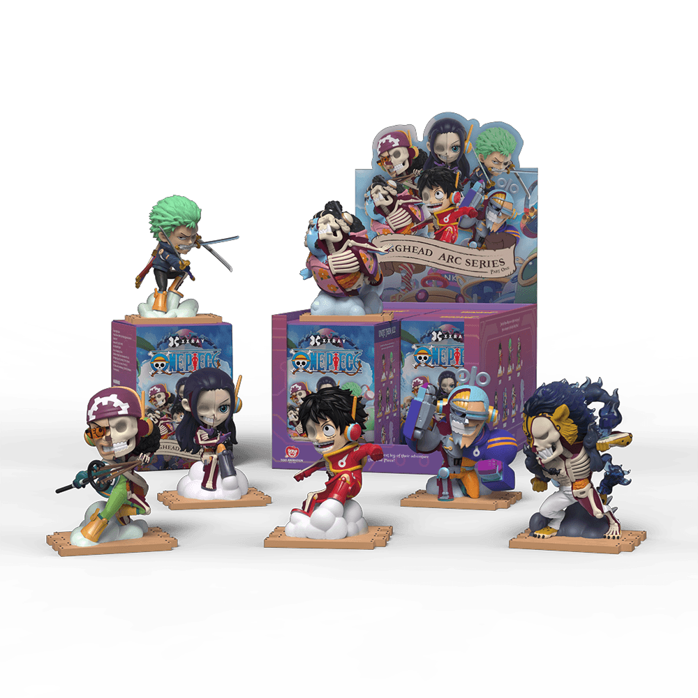Mighty Jaxx: XXRAY – One Piece Egghead Arc Series 1 Blind Box