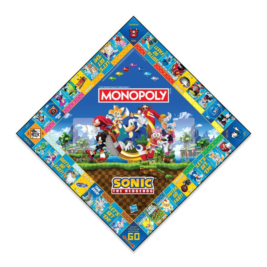 Monopoly - Sonic The Hedgehog Edition Board Game
