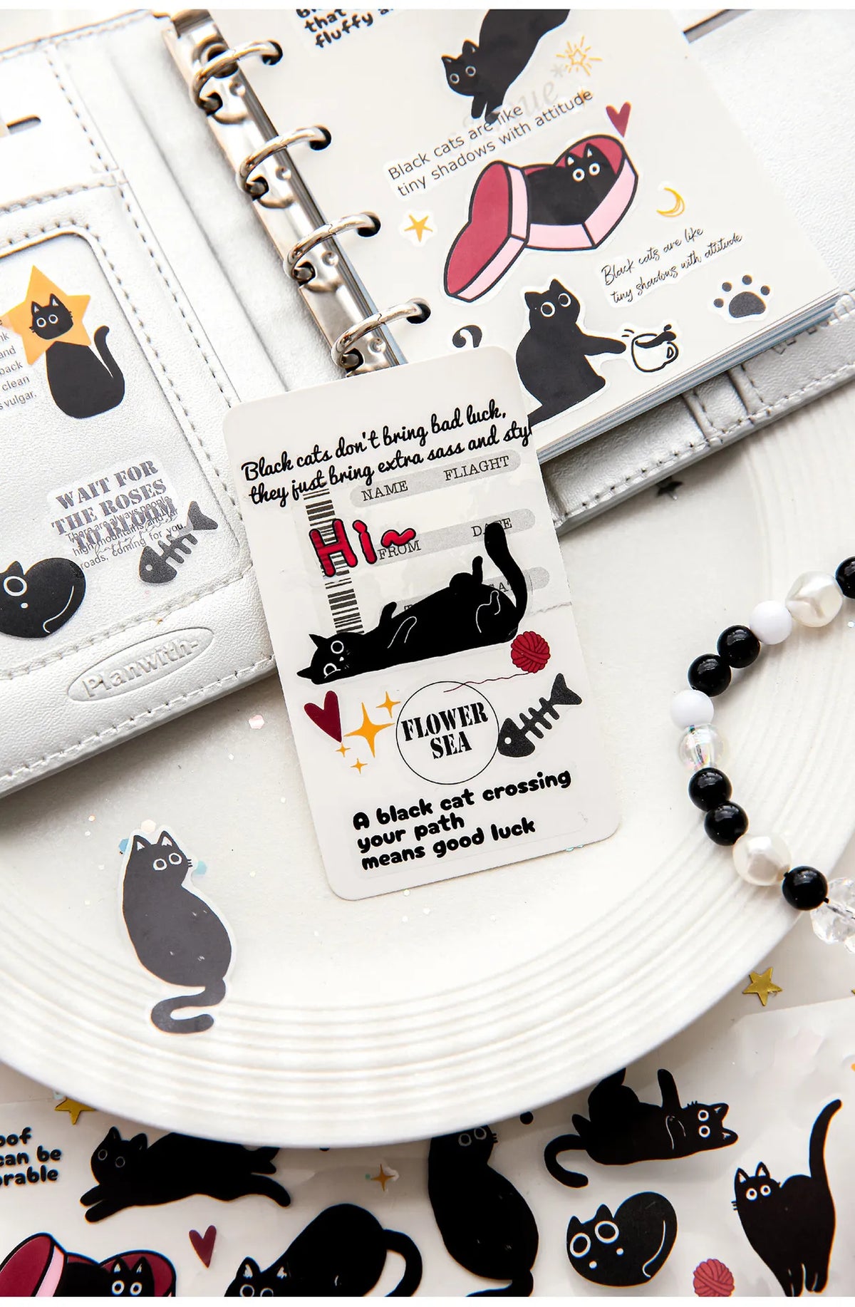 Mr Paper Cat & Dog Diary Series Sticker Tape