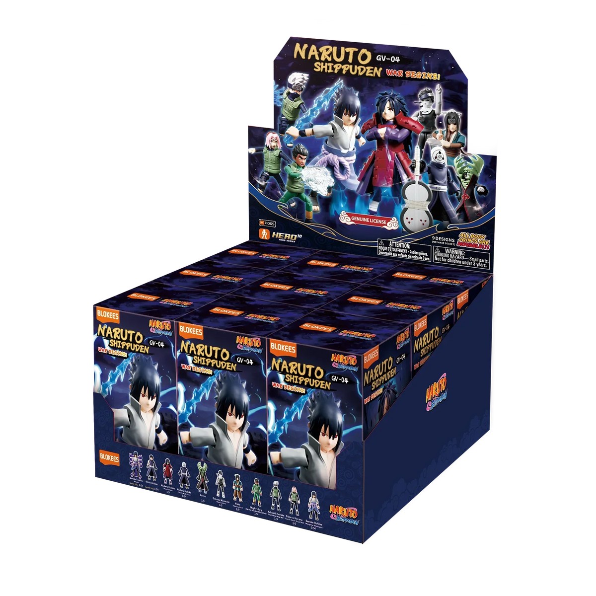 Blokees Naruto Shippuden Galaxy Version 04: War Begins Blind Box