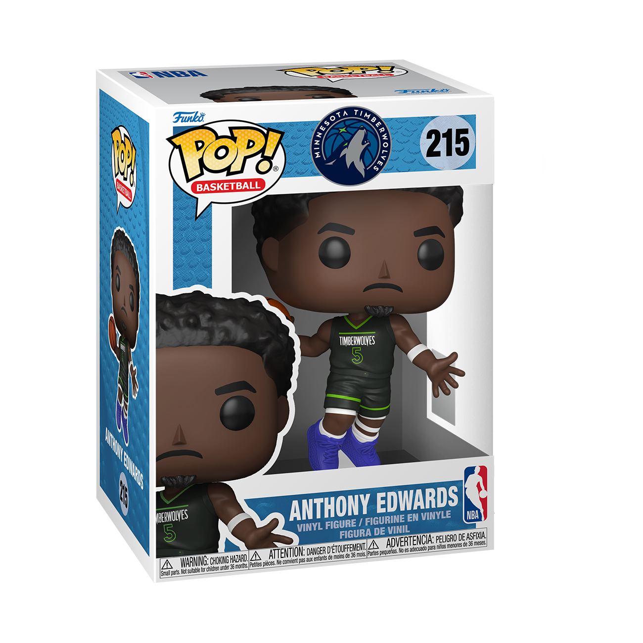 Funko Pop! NBA: Timberwolves - Anthony Edwards Vinyl Figure