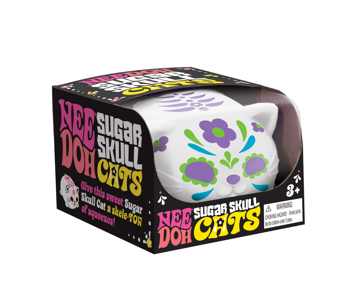 NeeDoh Sugar Skull Cats
