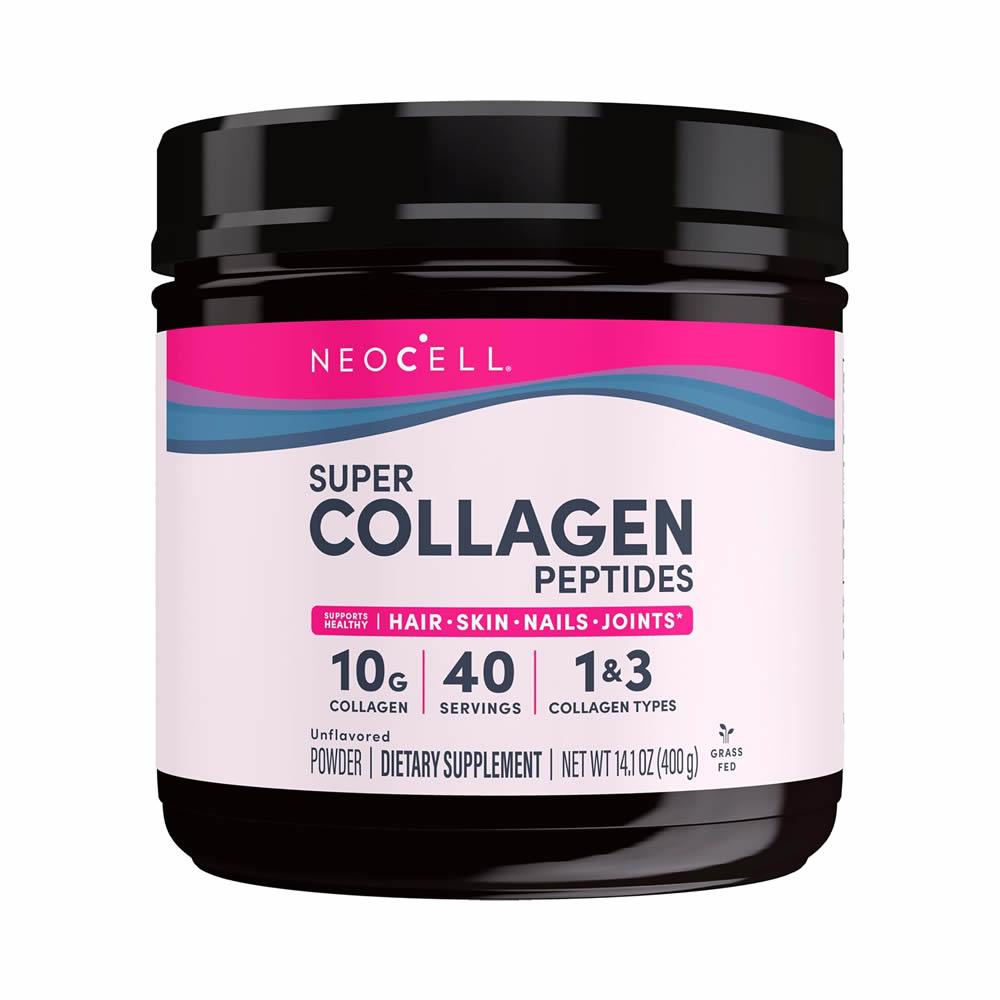 Neocell Super Collagen Peptides Collagen Type 1 & 3 Unflavored, Collagen for Skin