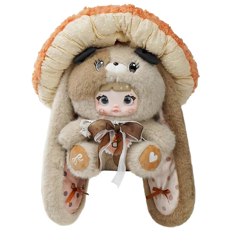Nommi Mushroom Hat 400% Vinyl Plush Doll Series Blind Box