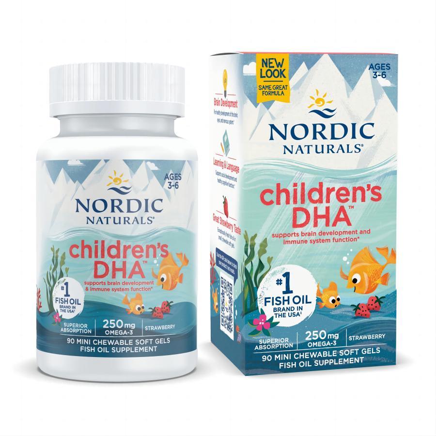 Nordic Naturals Children's DHA Mini Softgels, General