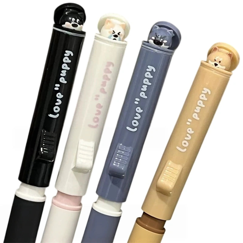 Mura Love Puppy 0.5mm Quick-Dry Retractable Gel Pen