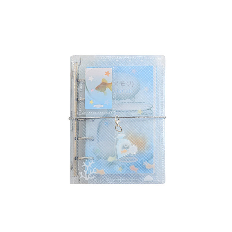 RosyPosy Transparent Mini Refillable Binder Notebook (A7 / M5)