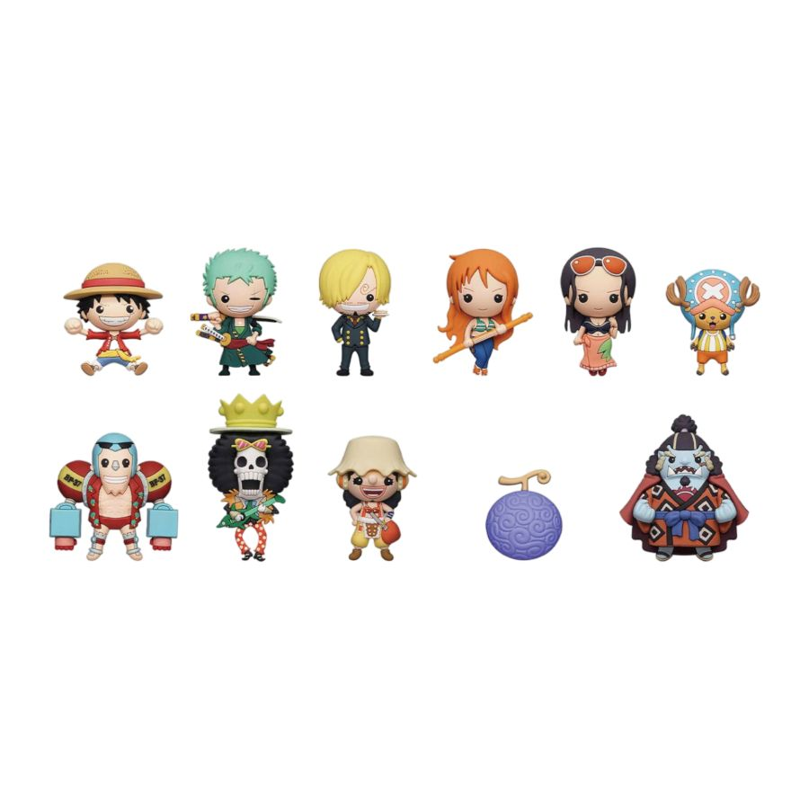 One Piece - 3D PVC Bag Clips S3 Blind Bag