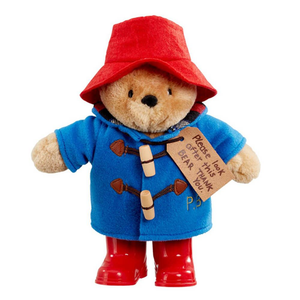 Paddington Bear with Boots & Coat Plush Toy, OCARE NZ