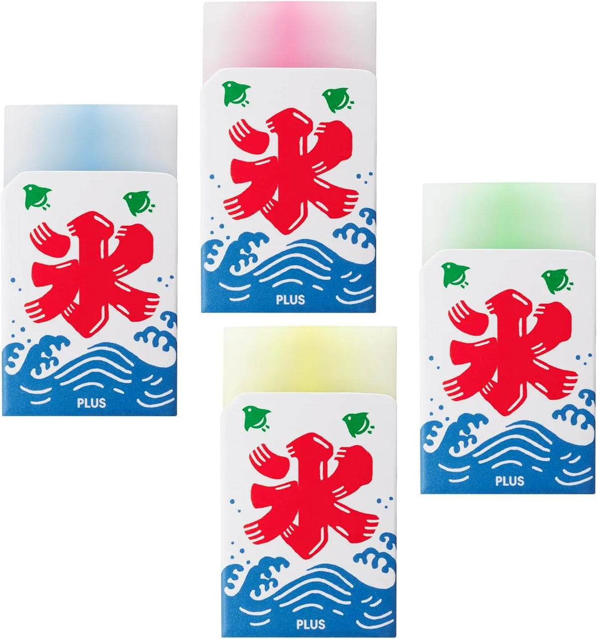 Plus Mt. Fuji Shaved Ice Series Eraser – Assorted Colours