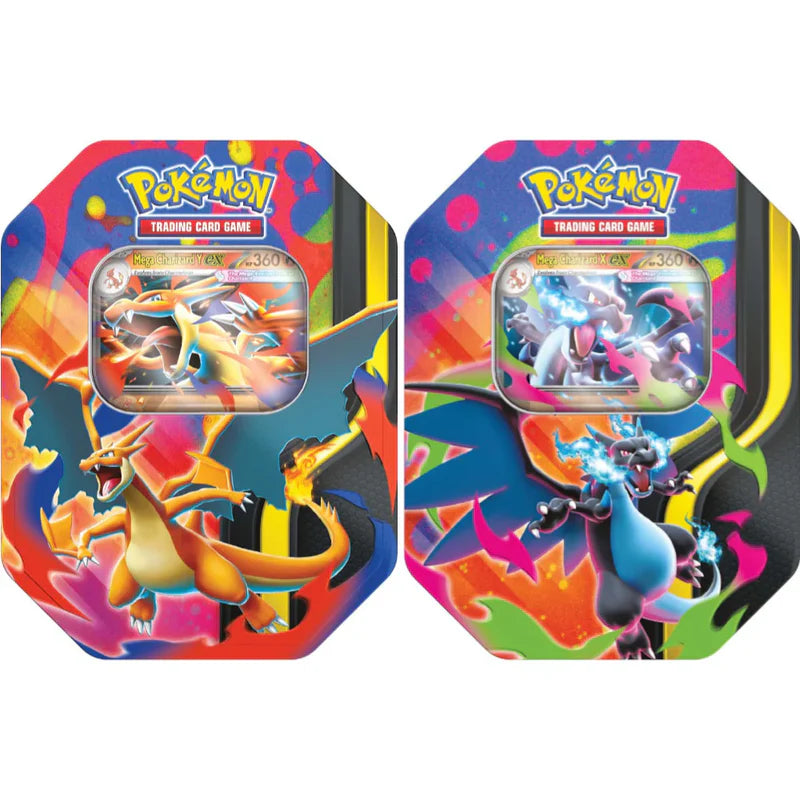 Pokemon TCG Mega Charizard Tins