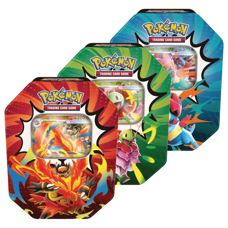 Pokémon TCG Mega Evolution Ascended Heroes Tin