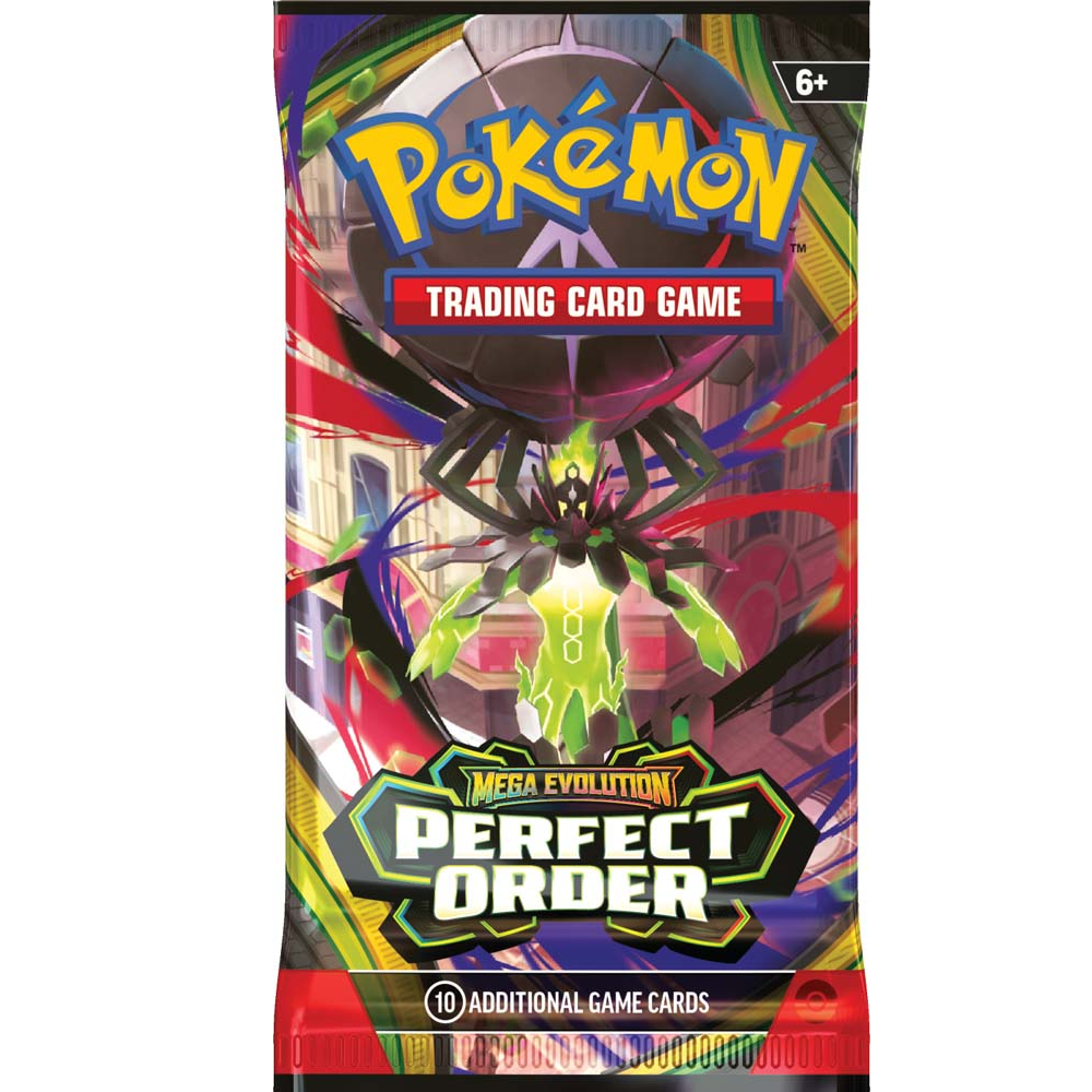 where to buy pokemon cards nz Pokémon TCG Mega Evolutions Perfect Order Booster Pack NZ – OCARE NZ
