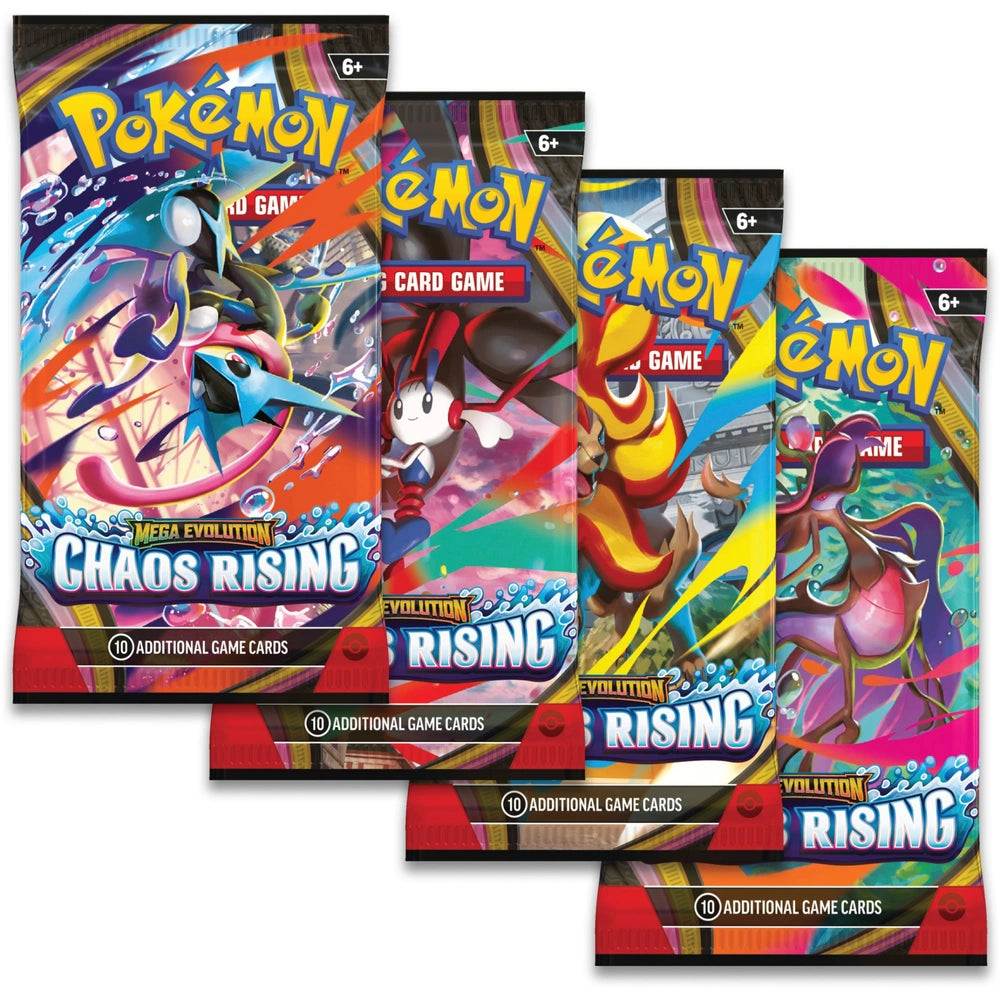 Pokemon TCG Mega Evolutions 4 Chaos Rising Booster