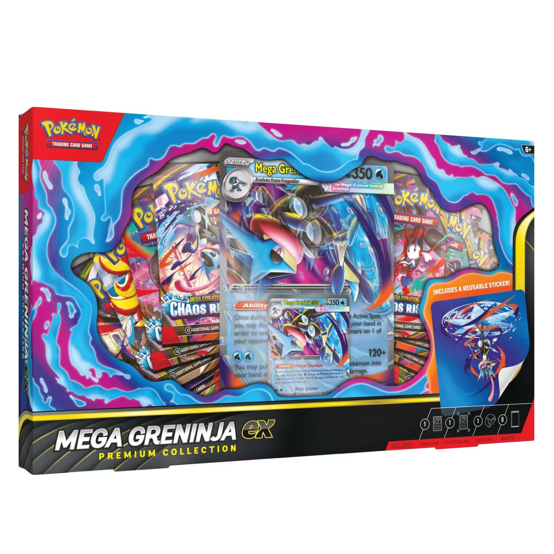 Pokemon TCG Mega Greninja ex Premium Collection
