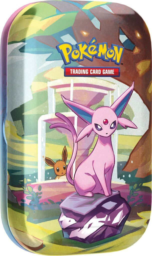 Pokemon TCG Scarlet & Violet Prismatic Evolutions Mini Tin
