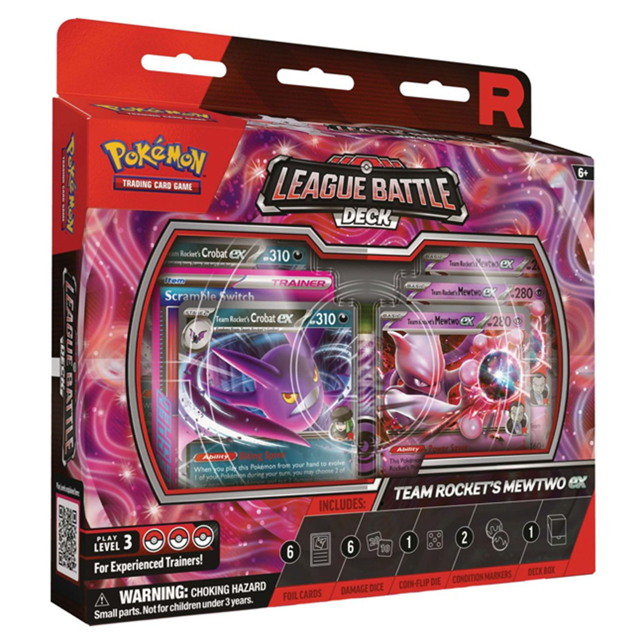 Pokemon TCG Team Rocket’s Mewtwo ex League Battle Deck